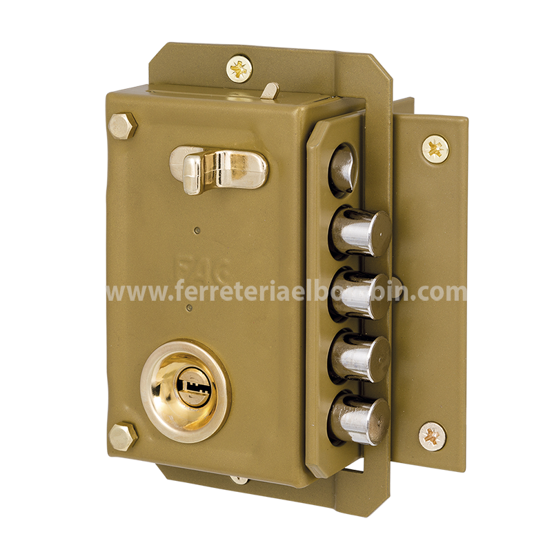 Frontal cerradura de sobreponer serie S-90/P-UVE